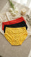 Multy Pack Of Three Full Brief Panties LP0044