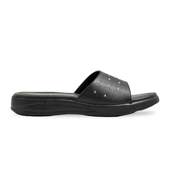 Black Formal Slipper LPU701