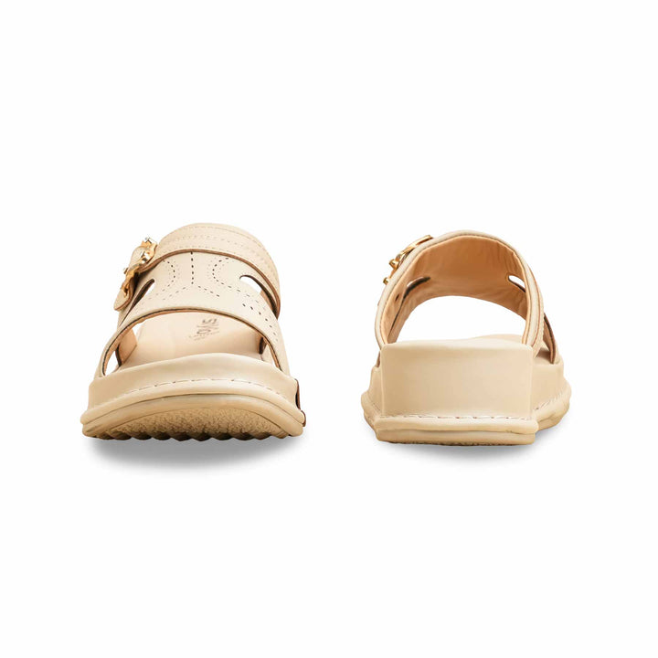 Beige Formal Slipper For Ladies LPU702
