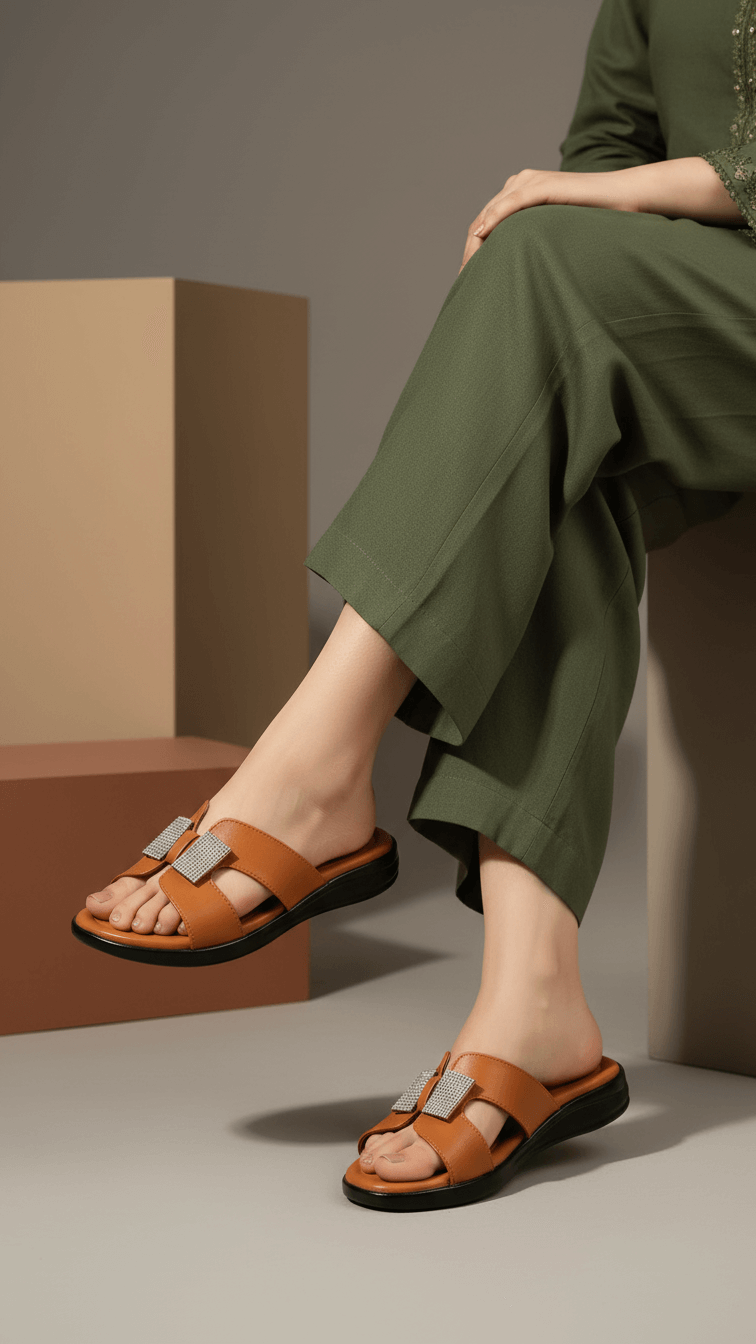 Mustard Formal Slipper LPU705