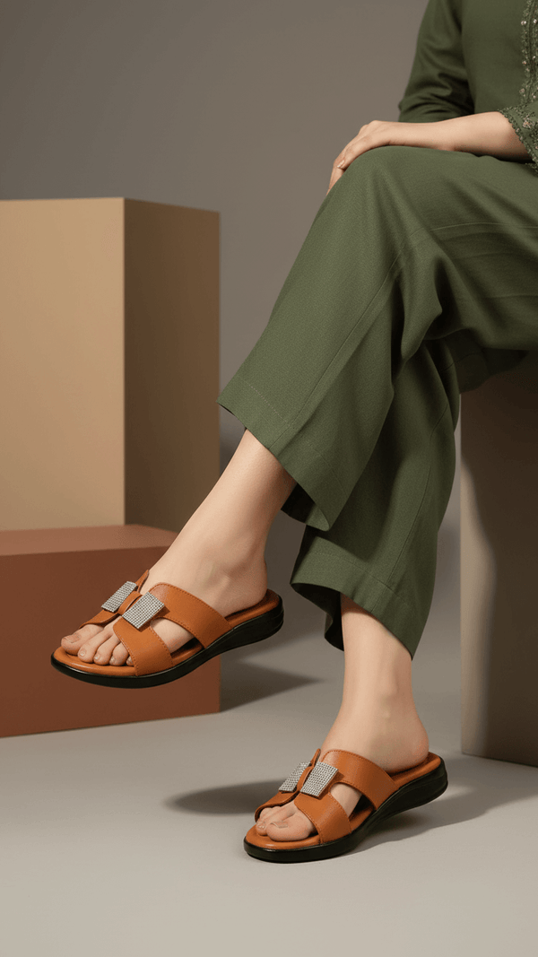 Mustard Formal Slipper LPU705