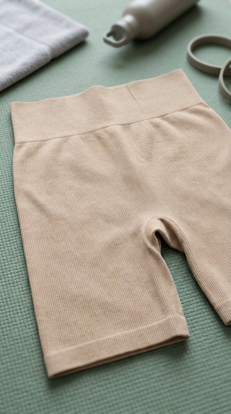 Beige Half Body Shaper For Women LS0010
