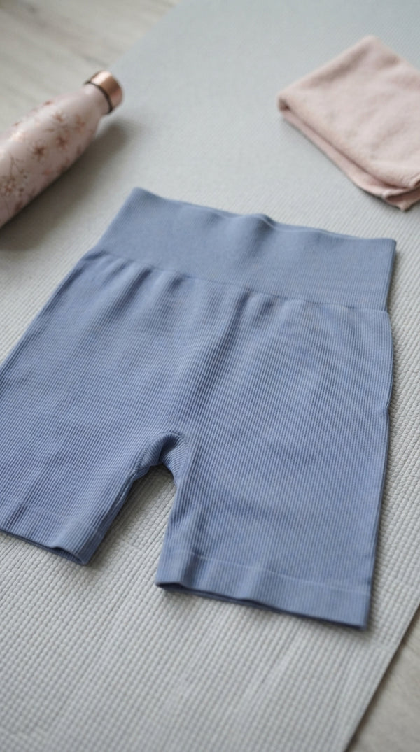 Sky Blue Half Body Shaper For Women LS0010