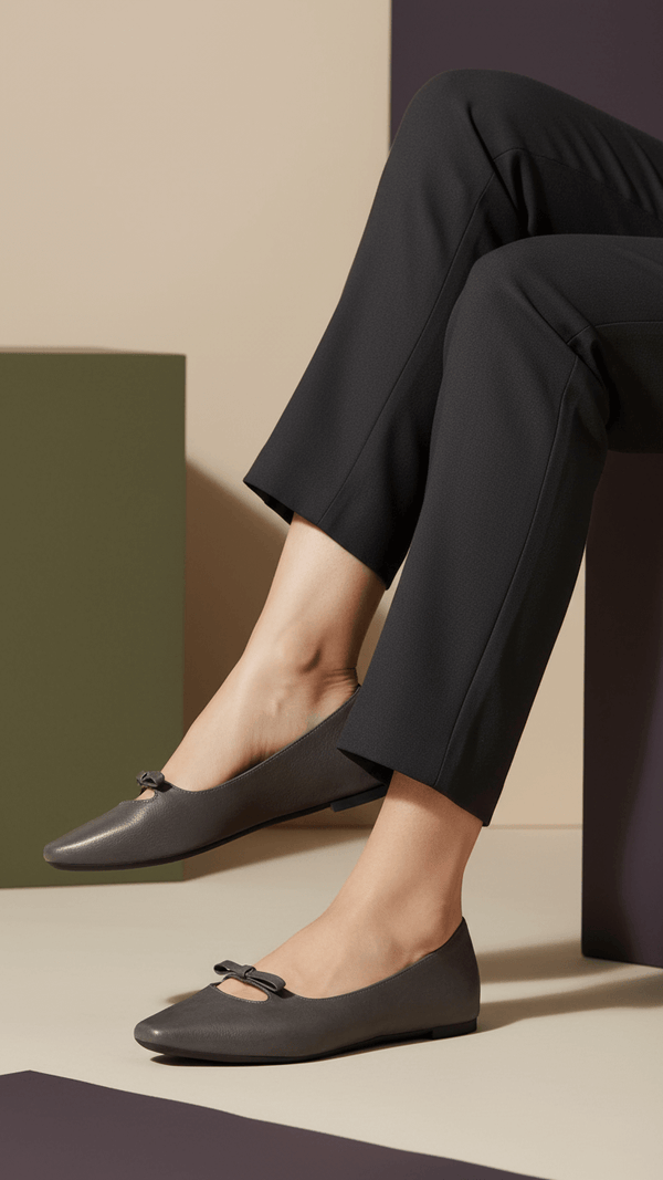 Grey Women Pumps LWN420