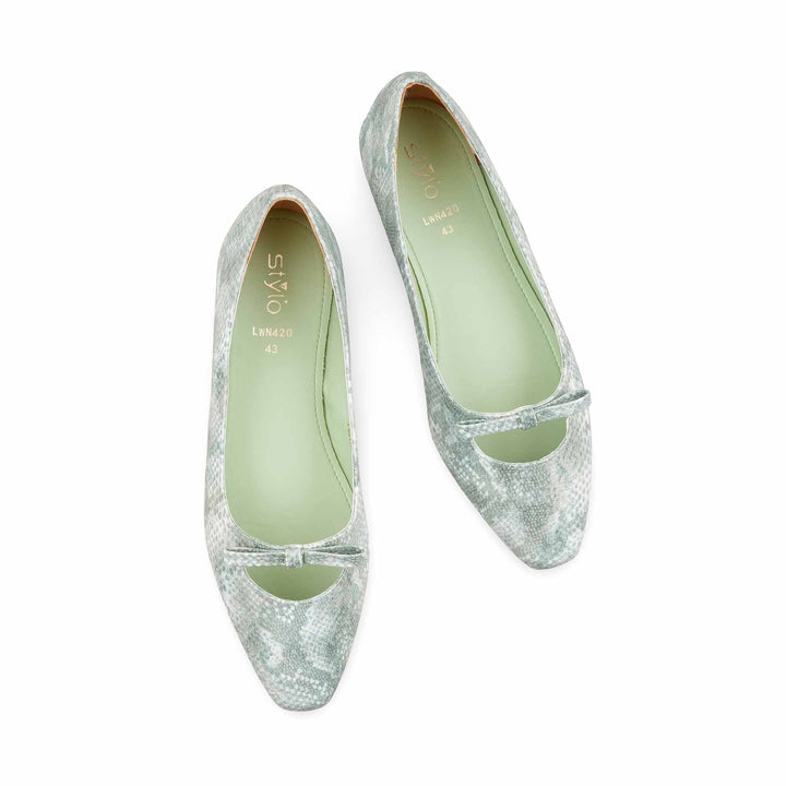 Green Pumps For Women LWN420