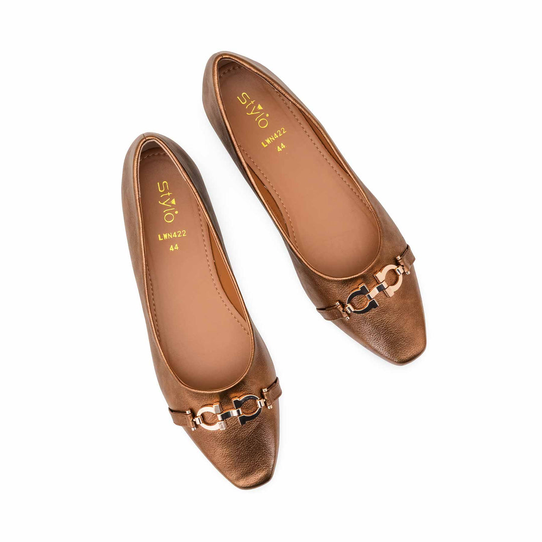Bronze Pumps For Ladies LWN422