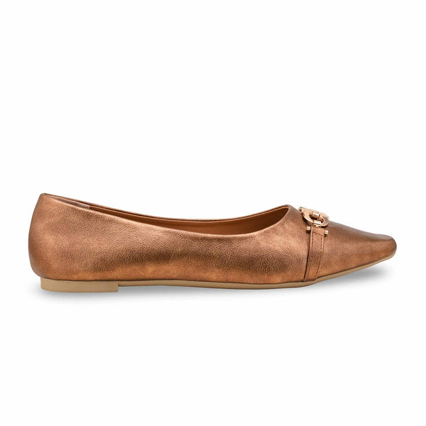 Bronze Pumps For Ladies LWN422