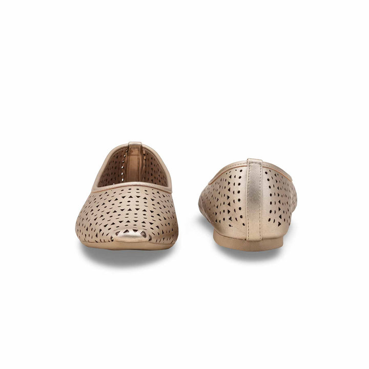 Golden Pumps For Women LWN423