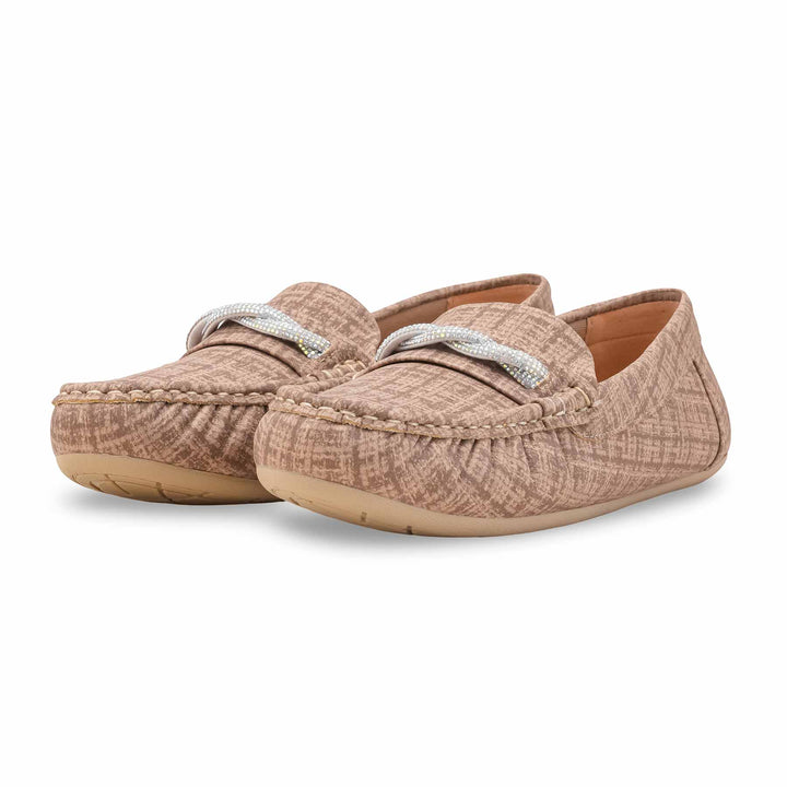 Bronze Moccasin For Women LWN426