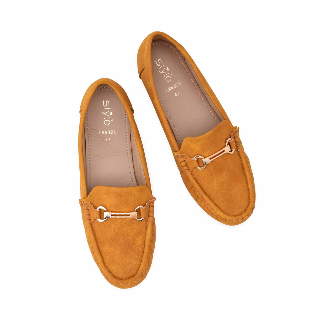 Mustard Women Moccasin LWN427