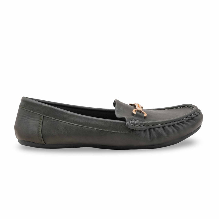 Olive Moccasin For Women LWN427
