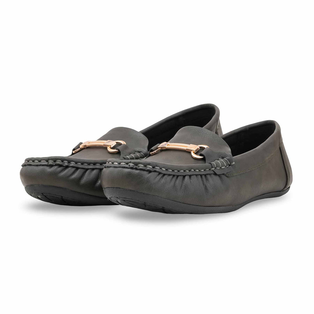 Olive Moccasin For Women LWN427