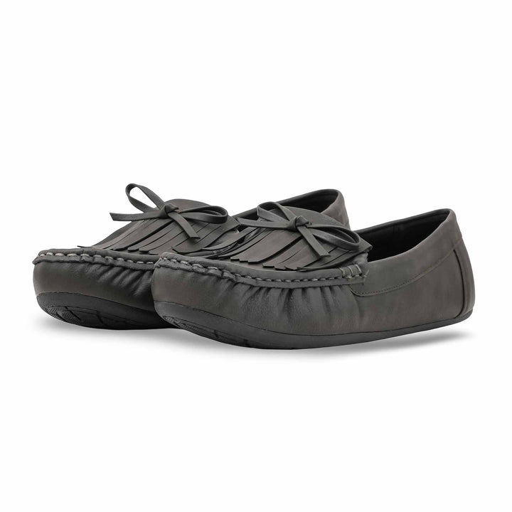 Grey Moccasin For Women LWN428