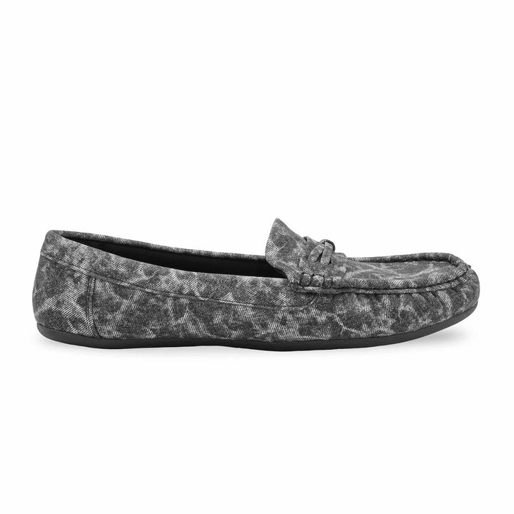 Black Moccasin For Ladies LWN430