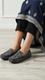 Black Moccasin For Ladies LWN430