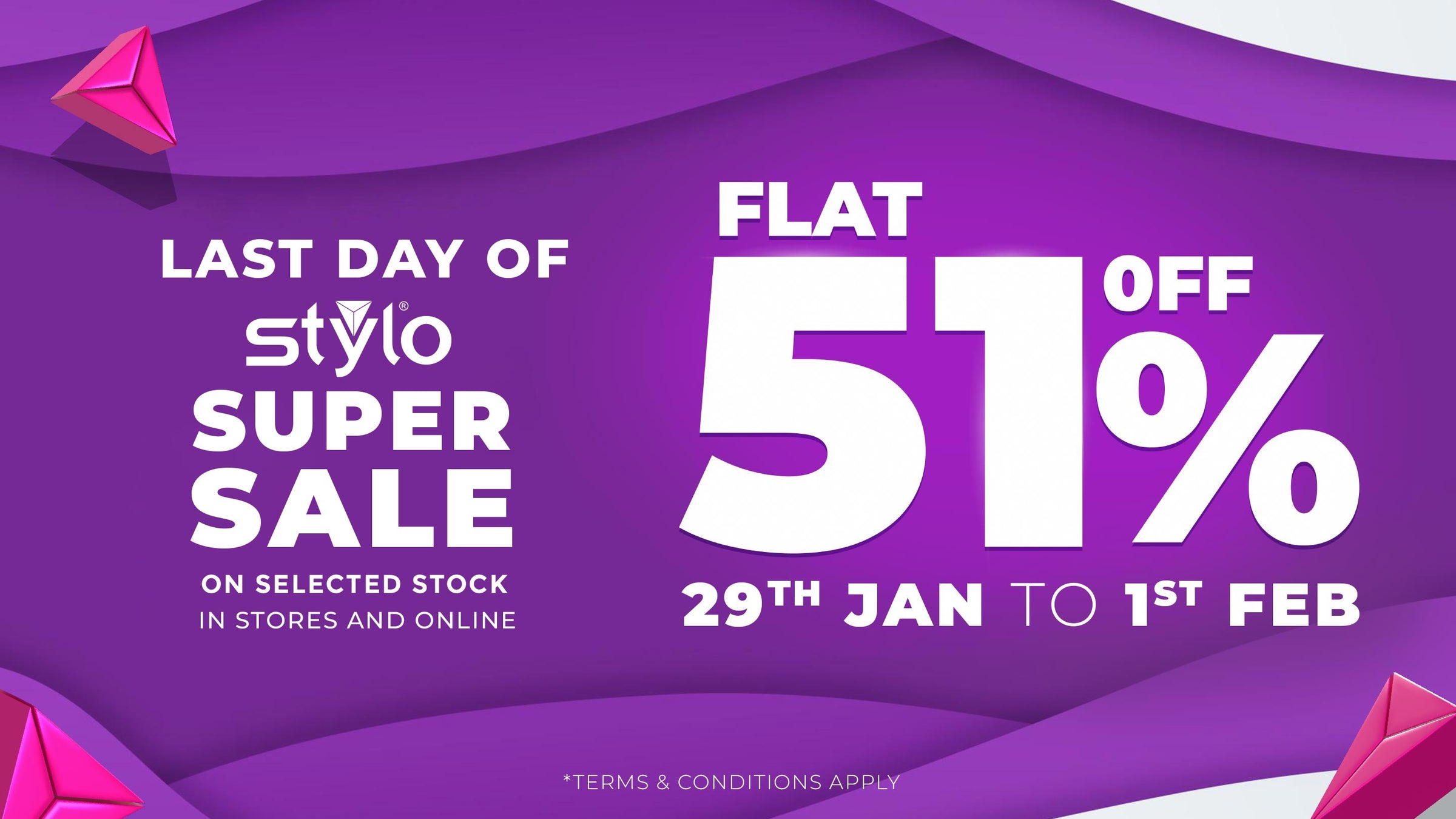 Last Day of Super Sale