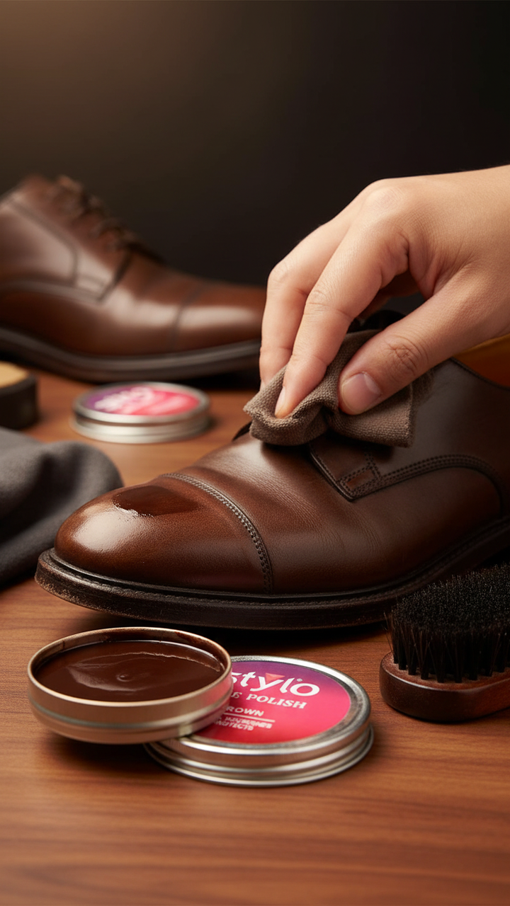 Brown Wax Polish M0011