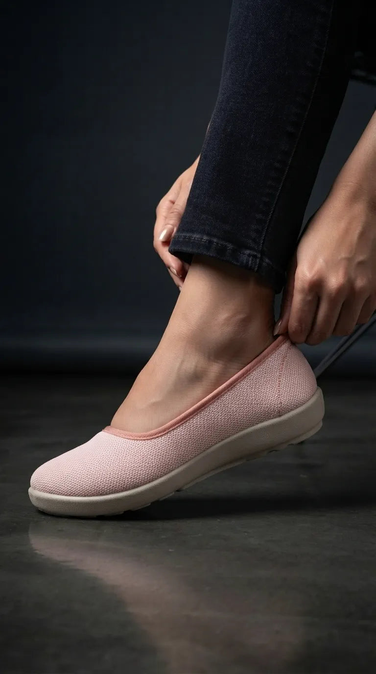 Pink Sneaker For Ladies WN6216