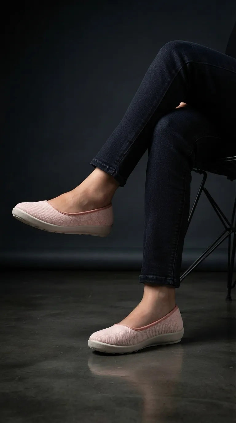 Pink Sneaker For Ladies WN6216
