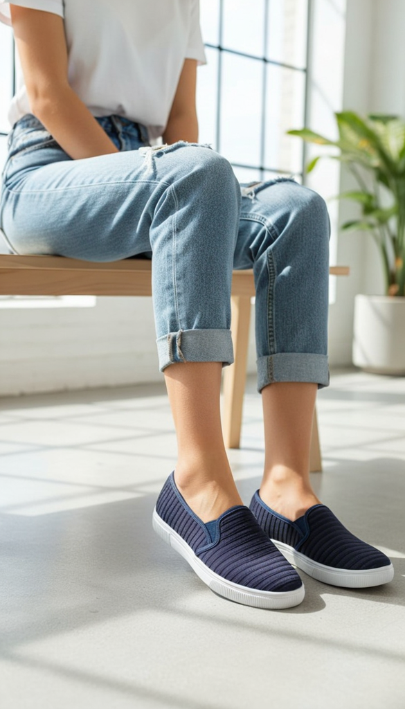 Navy Casual Sneaker WN6204