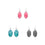 Pack Of Three Earrings O10016