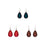 Pack Of Three Earrings O10034