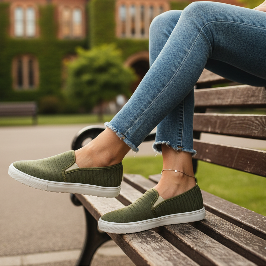 Olive Casual Sneaker WN6204