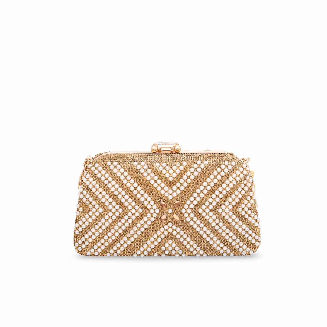 Golden Bridal Clutch P15253