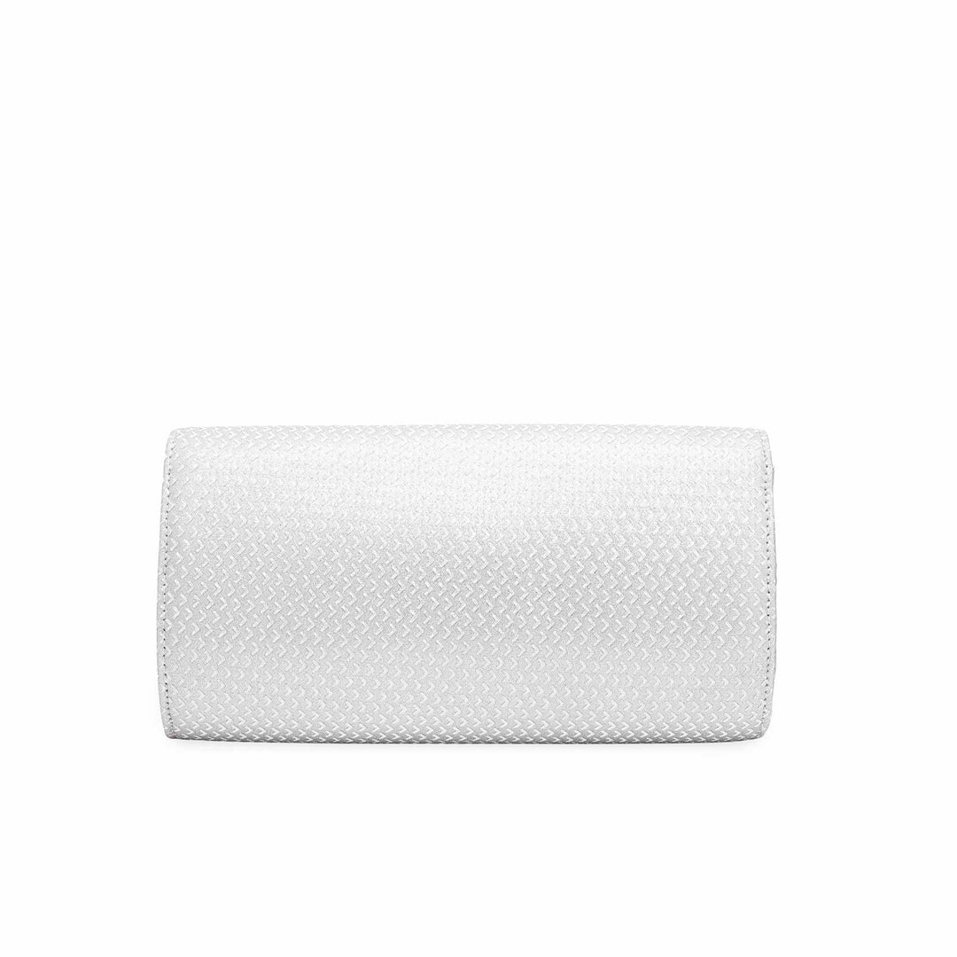 Silver Fancy Clutch P15347