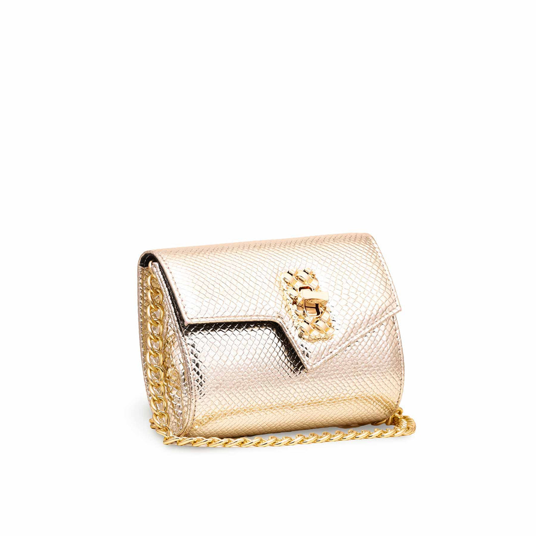 Golden Fancy Clutch P15362