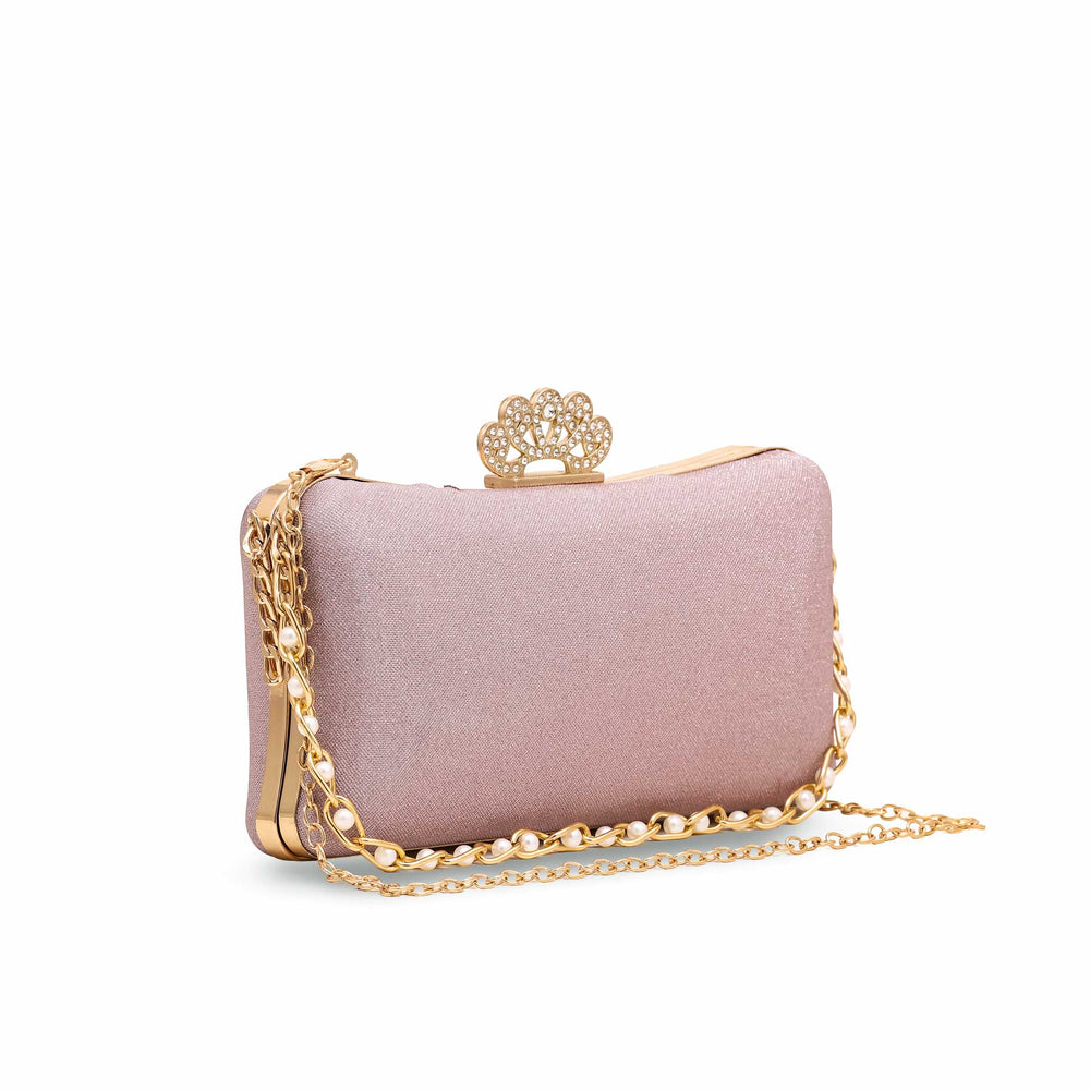 Champagne Fancy Clutch P15364