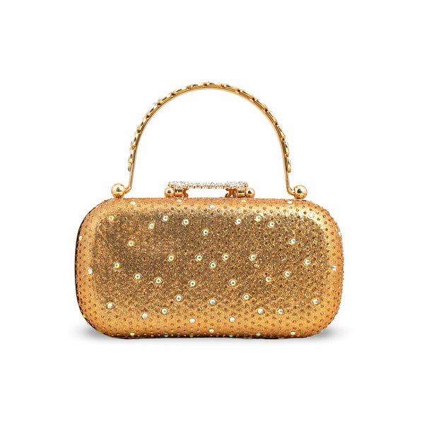Golden Bridal Clutch P15386