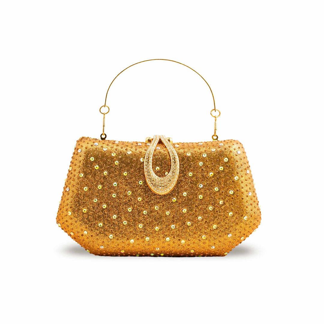 Golden Bridal Clutch P15387