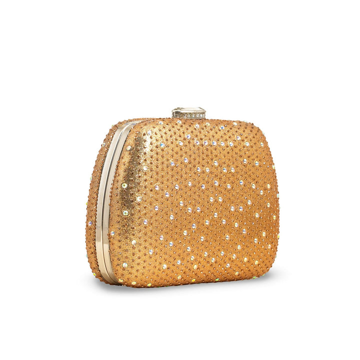 Golden Bridal Clutch P15388