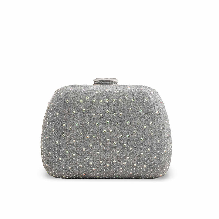 Silver Bridal Clutch P15388