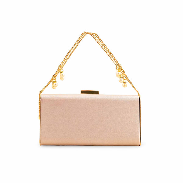 Champagne Fancy Clutch P15396