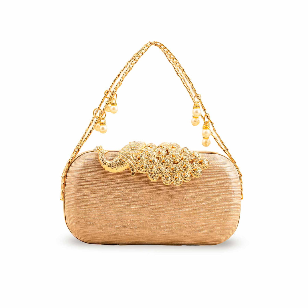 Golden Fancy Clutch P15397