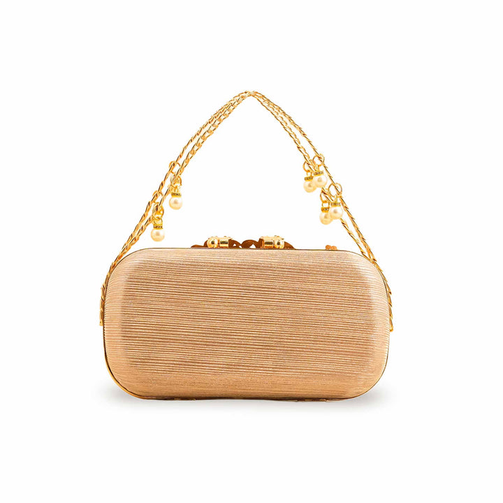 Golden Fancy Clutch P15397