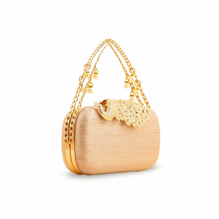 Golden Fancy Clutch P15397