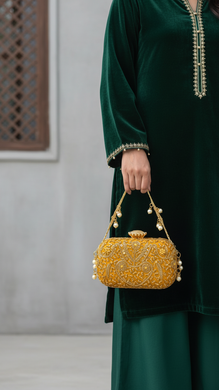 Fawn Fancy Clutch P15398