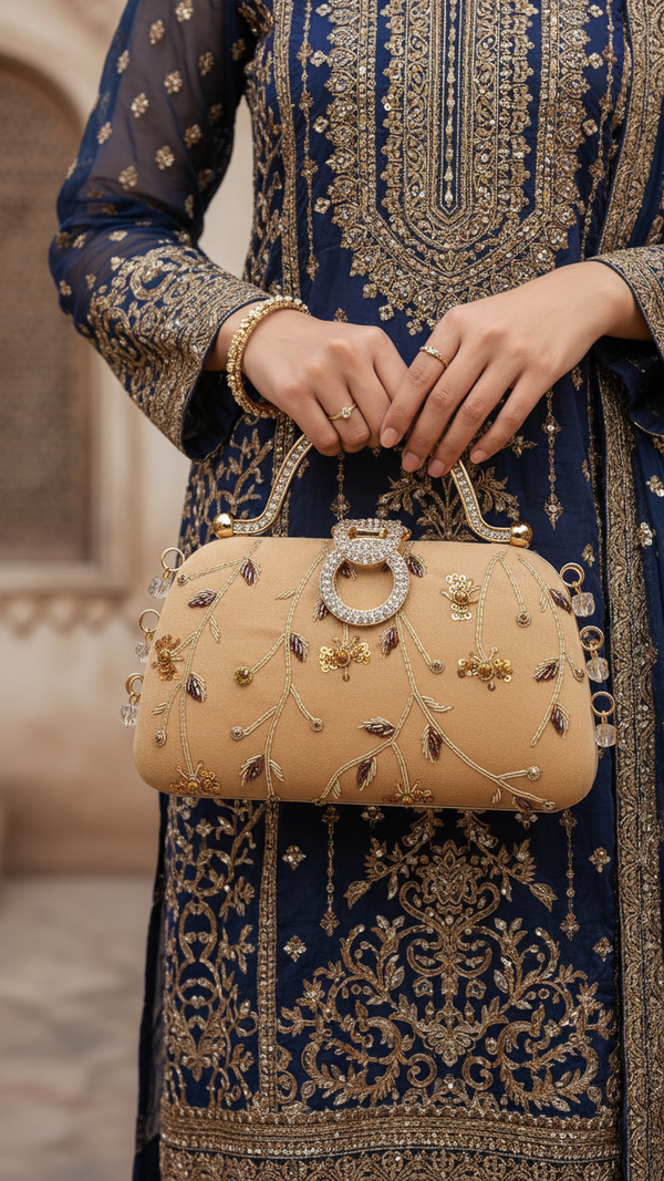 Fawn Fancy Clutch P15400