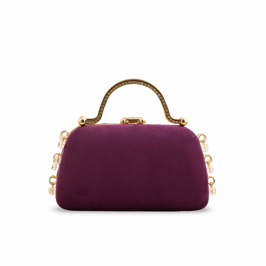 Purple Fancy Clutch P15400