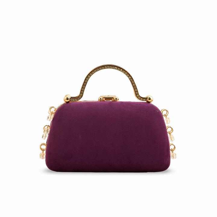 Purple Fancy Clutch P15400