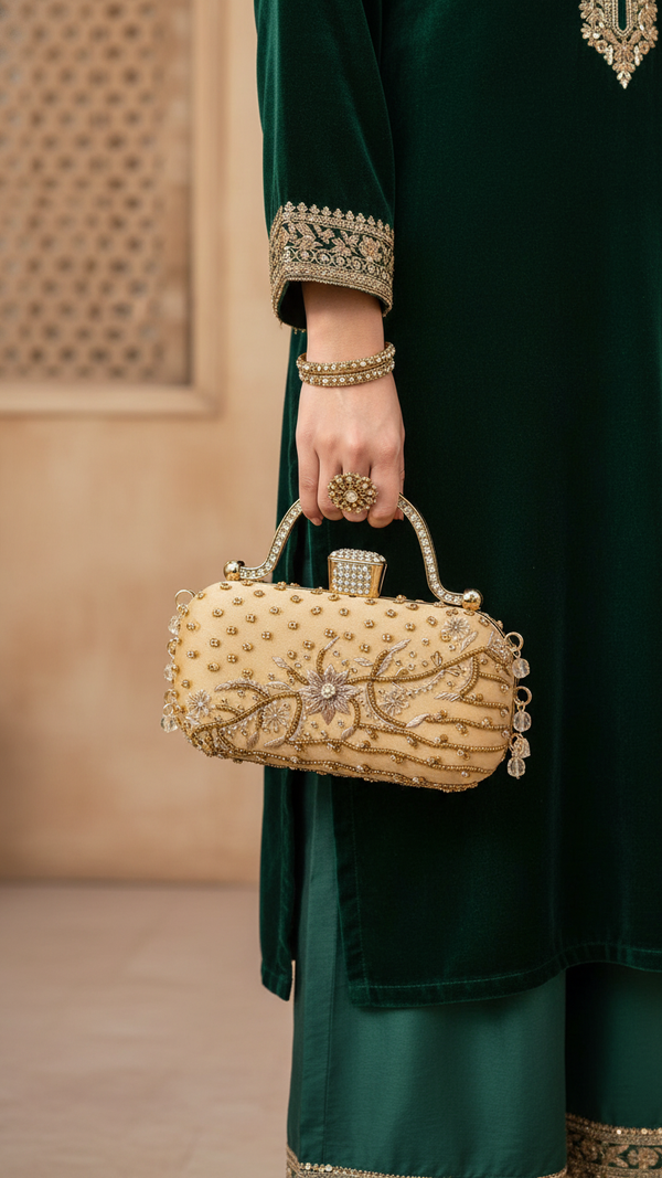 Fawn Fancy Clutch P15404