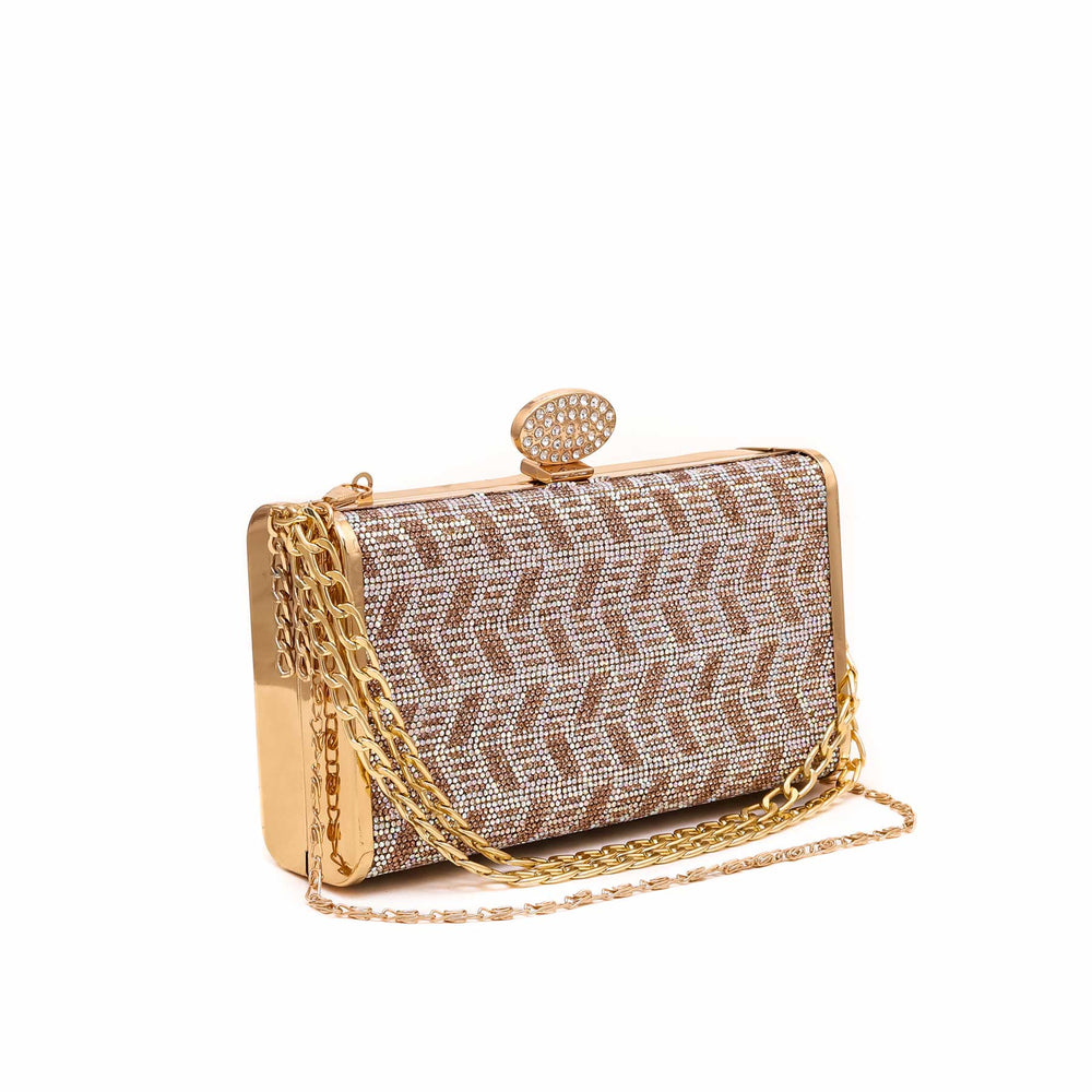 Golden Bridal Clutch P15561