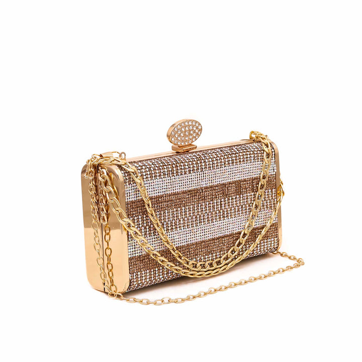 Golden Bridal Clutch P15562