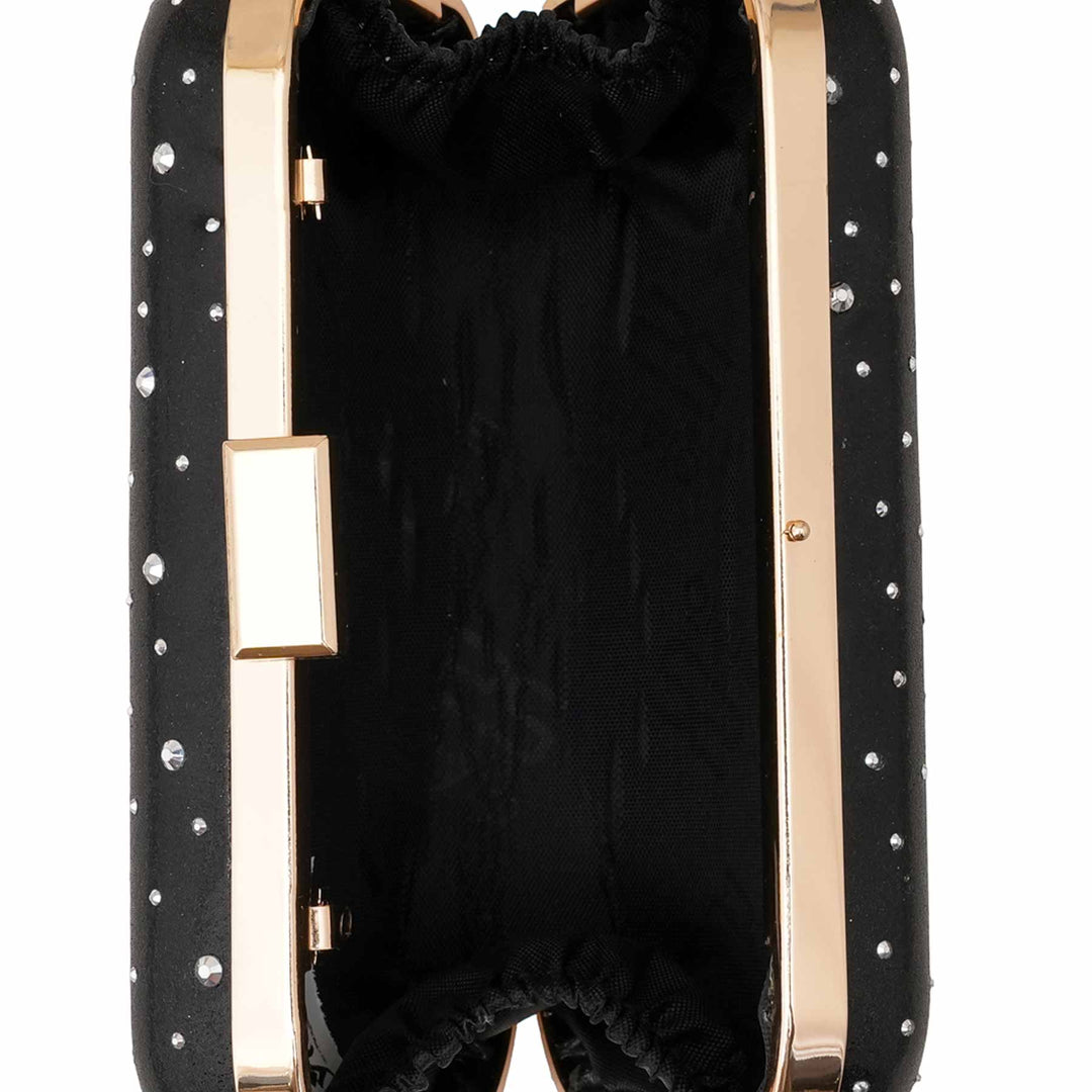 Black Formal Clutch For Ladies P15700