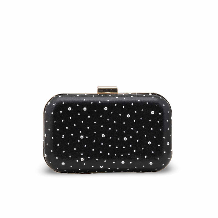 Black Formal Clutch For Ladies P15700