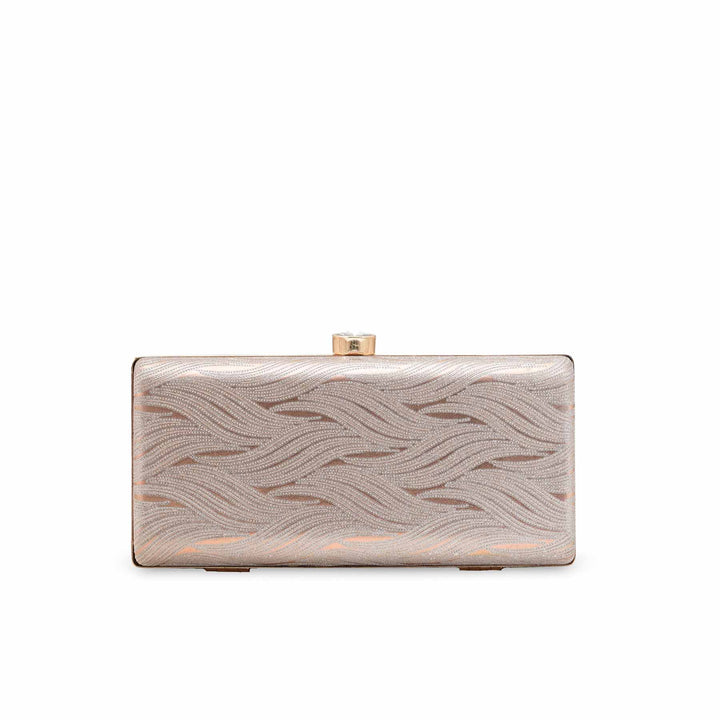 Brown Formal Clutch For Ladies P15701