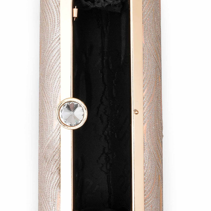 Brown Formal Clutch For Ladies P15701